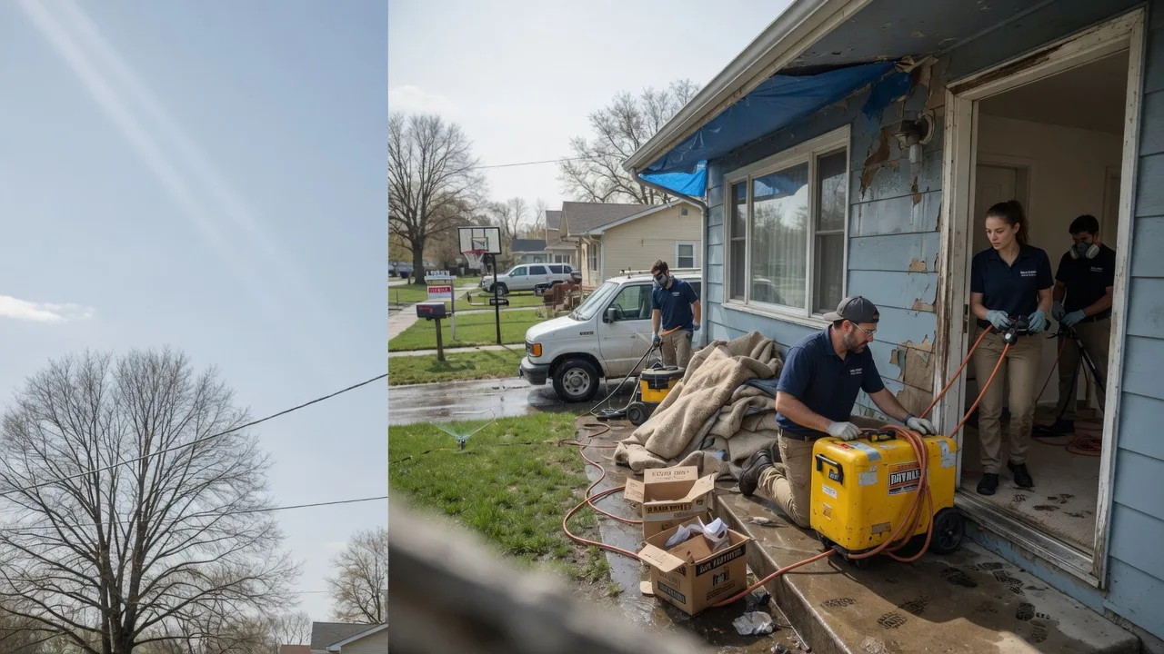 Basement Flood Cleanup in Iberia, MO near me